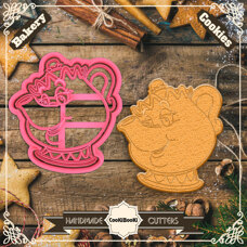 Cutter&Stamp - Mrs Potts From Beauty and the Beast