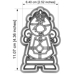 Cutter&Stamp - The Clock From Beauty and the Beast
