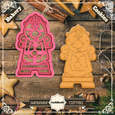 Cutter&Stamp - The Clock From Beauty and the Beast