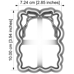 Cutter&Stamp - Rectangular Frame With Bow