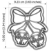 Cutter&Stamp - Skulls With Bow