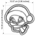 Cutter&Stamp - Christmas Chick with Scarf