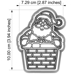 Cutter&Stamp - Santa in a Shimney