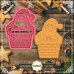 Cutter&Stamp - Santa in a Shimney