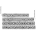 Cyrillic Letter Stamp Set – Lowercase & Uppercase + 10 cm Rail No. 02