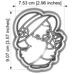 Cookie Cutters - Cutter&Stamp - Easter Chick with a Hat