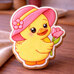 Cookie Cutters - Cutter&Stamp - Easter Chick with a Hat