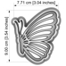Cookie Cutters - Cutter&Stamp - Butterfly