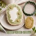 Cookie Cutter with Stamp – Floral Wreath