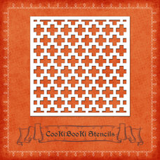 Decoration Materials - Silicone Stencil - Texture #025