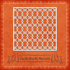 Decoration Materials - Silicone Stencil - Texture #026
