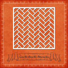 Decoration Materials - Silicone Stencil - Texture #032