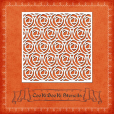 Decoration Materials - Silicone Stencil - Texture #033