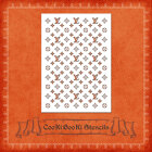 Silicone Stencil - Louis Vuitton Pattern