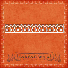 Silicone Stencil - Board Pattern No. 001