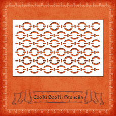 Silicone Stencil - Pattern No. 043