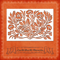 Silicone Stencil - Flowers