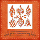 Silicone Stencil - Christmas Decoration No. 02