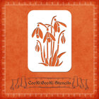 Silicone Stencil - Snowdrops Bouquet
