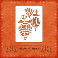 Decoration Materials - Silicone Stencil - Balloons
