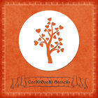 Silicone Stencil - Tree of Hearts