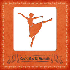 Silicone Stencil - Ballerina No. 02