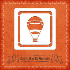 Decoration Materials - Silicone Stencil - Baloon