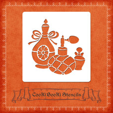 Decoration Materials - Silicone Stencil - Perfume Collection