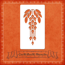 Silicone Stencil - Wistaria No. 01
