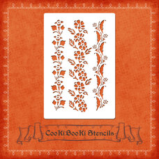 Silicone Stencil - Flower Board No. 02