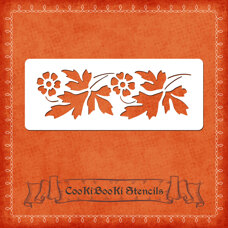 Silicone Stencil - Flower Board No. 03