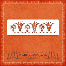 Silicone Stencil - Flower Board No. 04