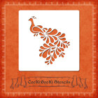 Silicone Stencil - Peacock No. 01