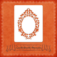 Silicone Stencil - Frame No. 01