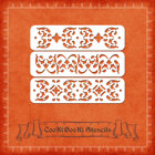 Silicone Stencil - Decorative Borders No. 01
