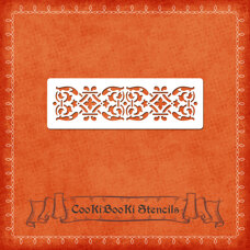 Silicone Stencil - Board Pattern No. 007