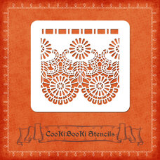 Decoration Materials - Silicone Stencil - Board Pattern #009