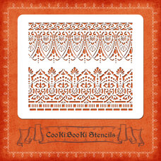 Silicone Stencil - Texture Board No. 010