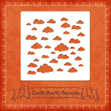 Silicone Stencil - Clouds