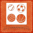 Silicone Stencil - Sport Balls