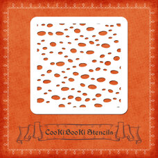 Decoration Materials - Silicone Stencil - Swimming Bubbles