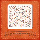 Silicone Stencil - Falling Bubbles Silicone Stencil - Falling Bubbles