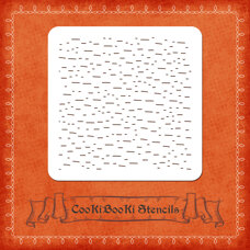 Decoration Materials - Silicone Stencil - Random Dashes