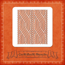 Silicone Stencil - Knitten Pattern No. 02
