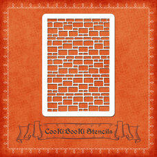 Silicone Stencil - Brick Wall No. 02