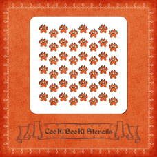 Silicone Stencil - Paws
