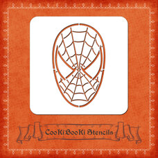 Silicone Stencil - Spiderman Mask