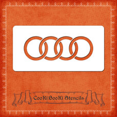 Silicone Stencil - Logo Audi