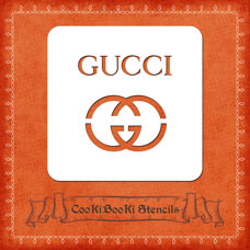 Silicone Stencil - Logo Gucci