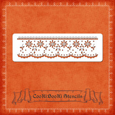 Silicone Stencil - Flowers Board No. 01